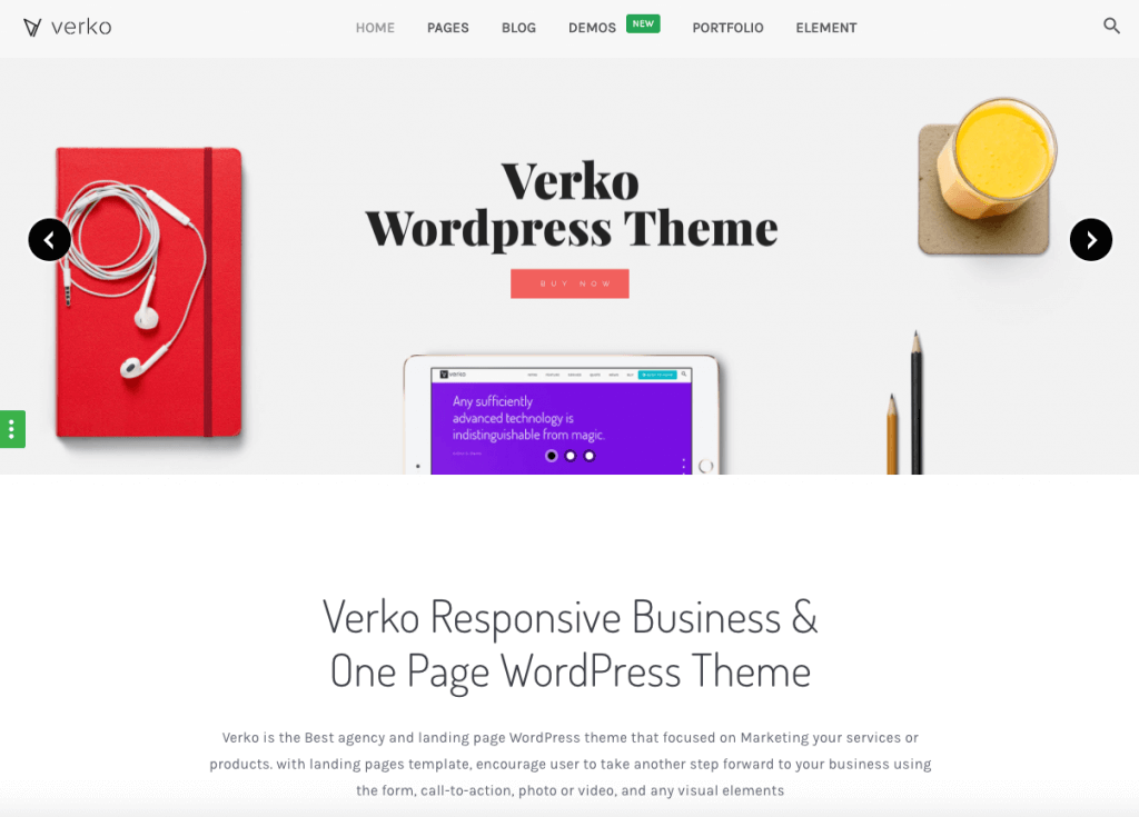 Verko themes