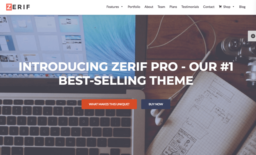Zerif Pro themes
