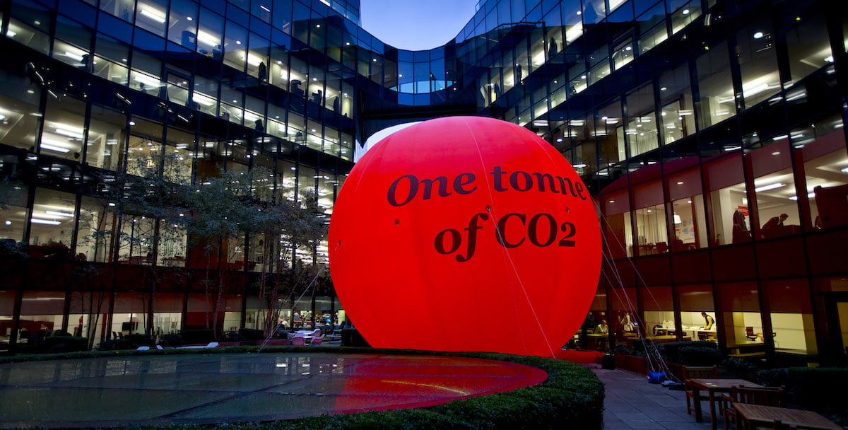 100 tonnes of CO2e